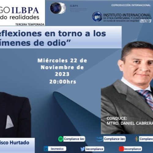 22- Nov.- 2023 Reflexiones en torno a los crímenes de odio